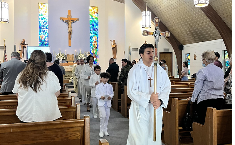 First Communion–Holy Cross PNCC May 15, 2022 – Mark Koscinski CPA